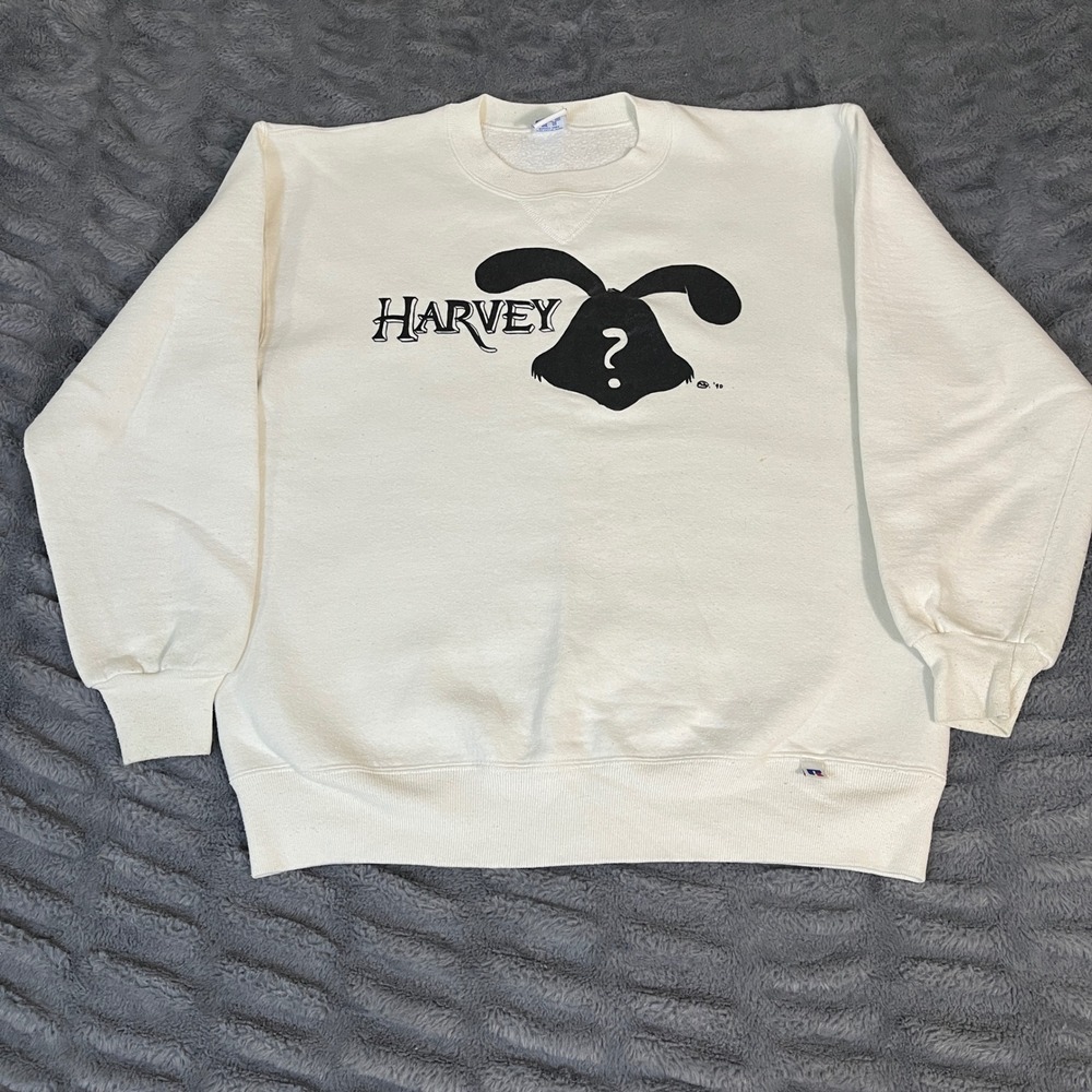 Vintage Russell Athletic Harvey Bell Nurse Kelly Sweatshirt Large 1990s‎